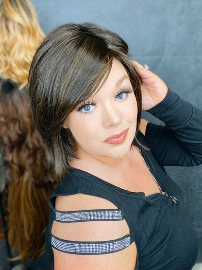 CLARISSA DEEP FOREST NHS Premium Luxury Wig *Sample A NOT RETURNABLE* NV1