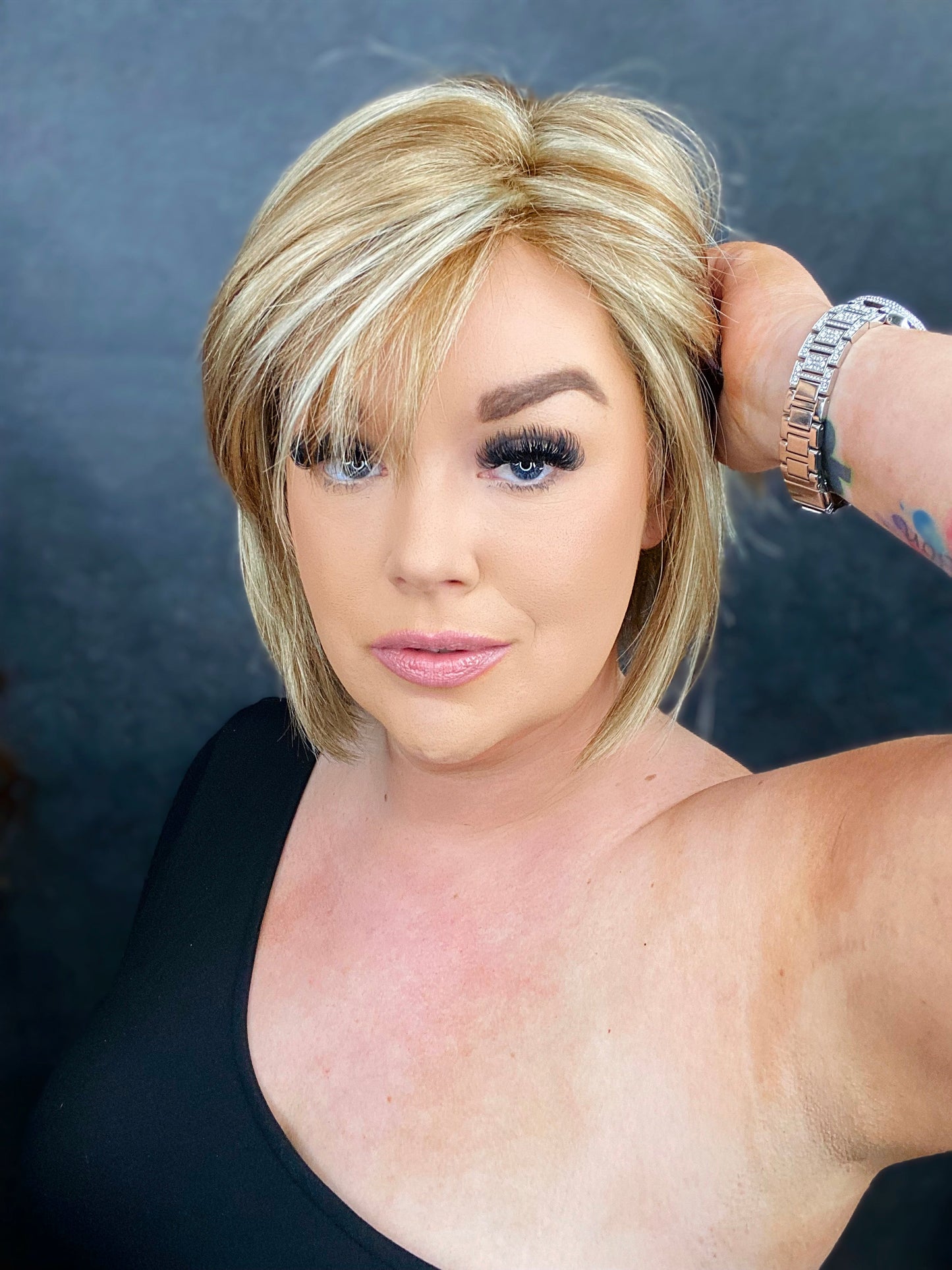 CLARISSA MISTY SUNRISE NHS Premium Luxury Wig *Sample A NOT RETURNABLE* NV1