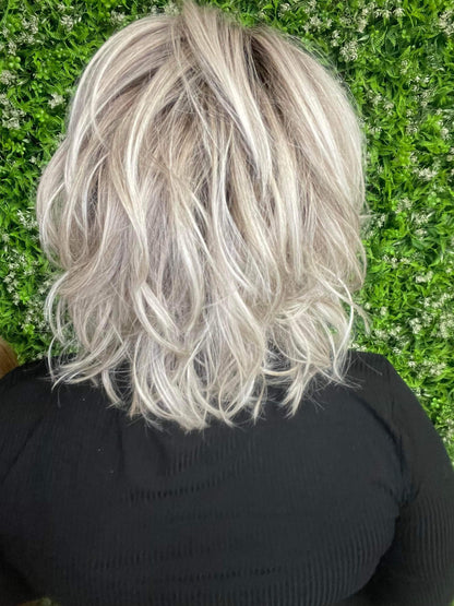 Hattie  Fosted Blonde HS Premium Luxury Wig  *Sample A NOT RETURNABLE* NV1