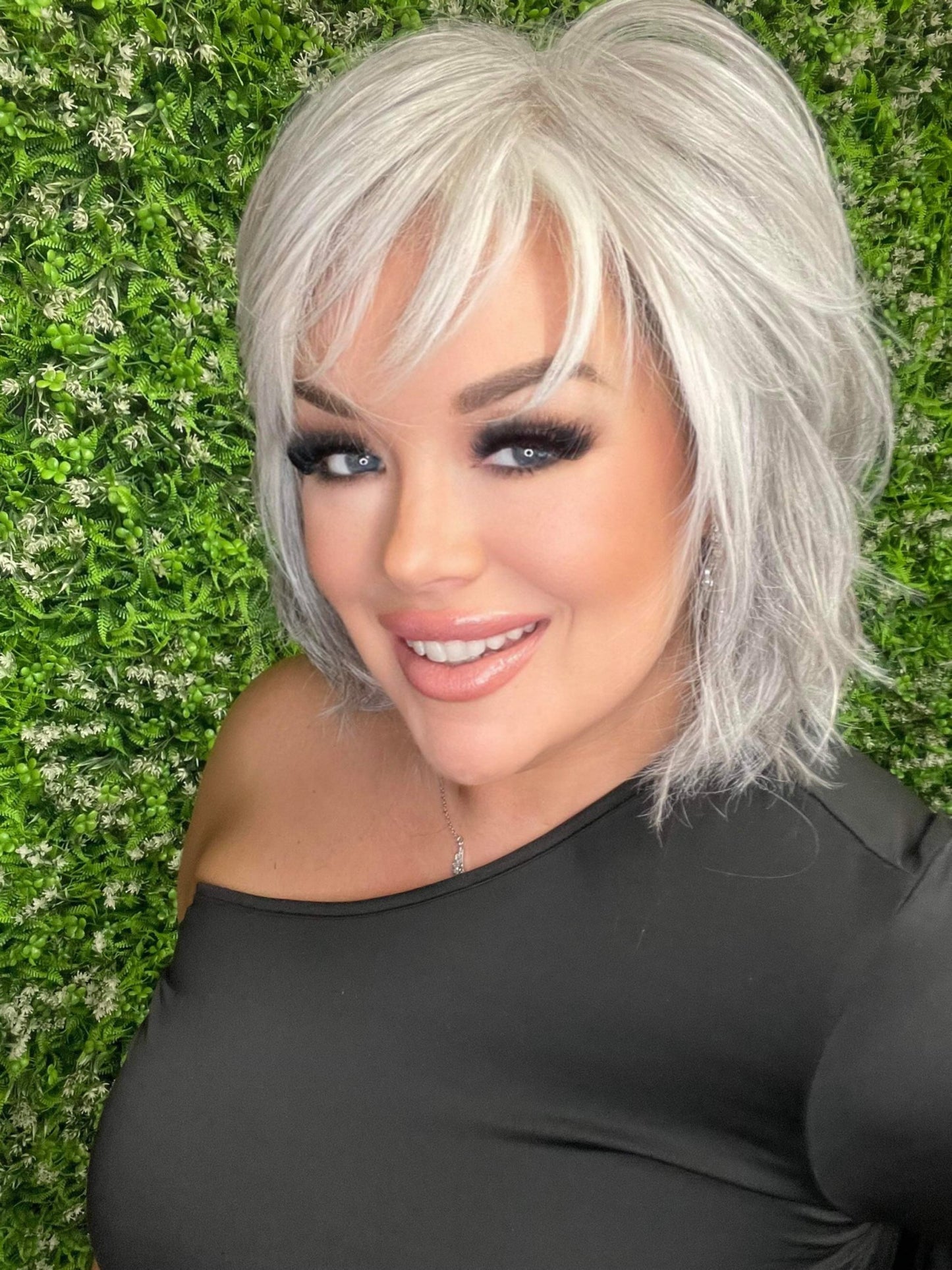 HATTIE GRADIENT GREY HS Luxury Wig *Sample A NOT RETURNABLE*