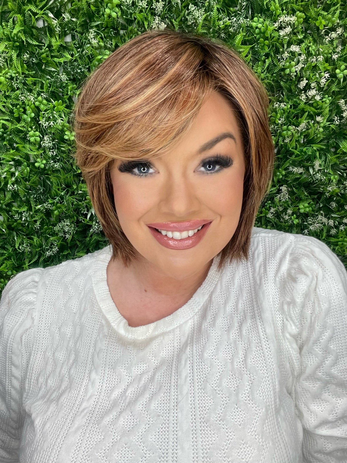 Emma Strawberry Mocha HS Premium Luxury Wig  *Sample A NOT RETURNABLE* NV1