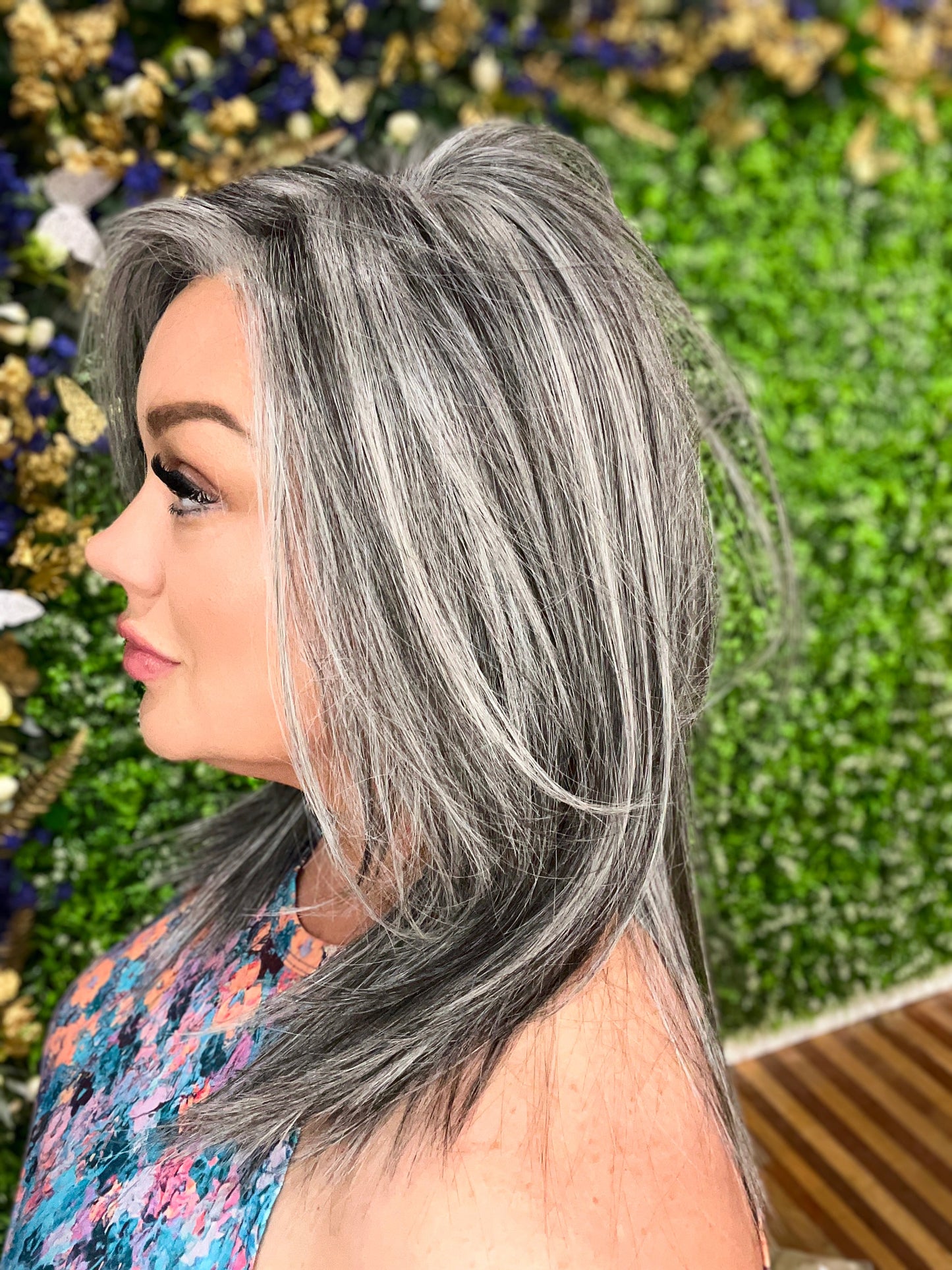 Ciri Salt & Pepper HS Premium Luxury Wig LW3