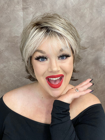 NIA SILVER FOX HS Luxury Wig *Sample A NOT RETURNABLE*