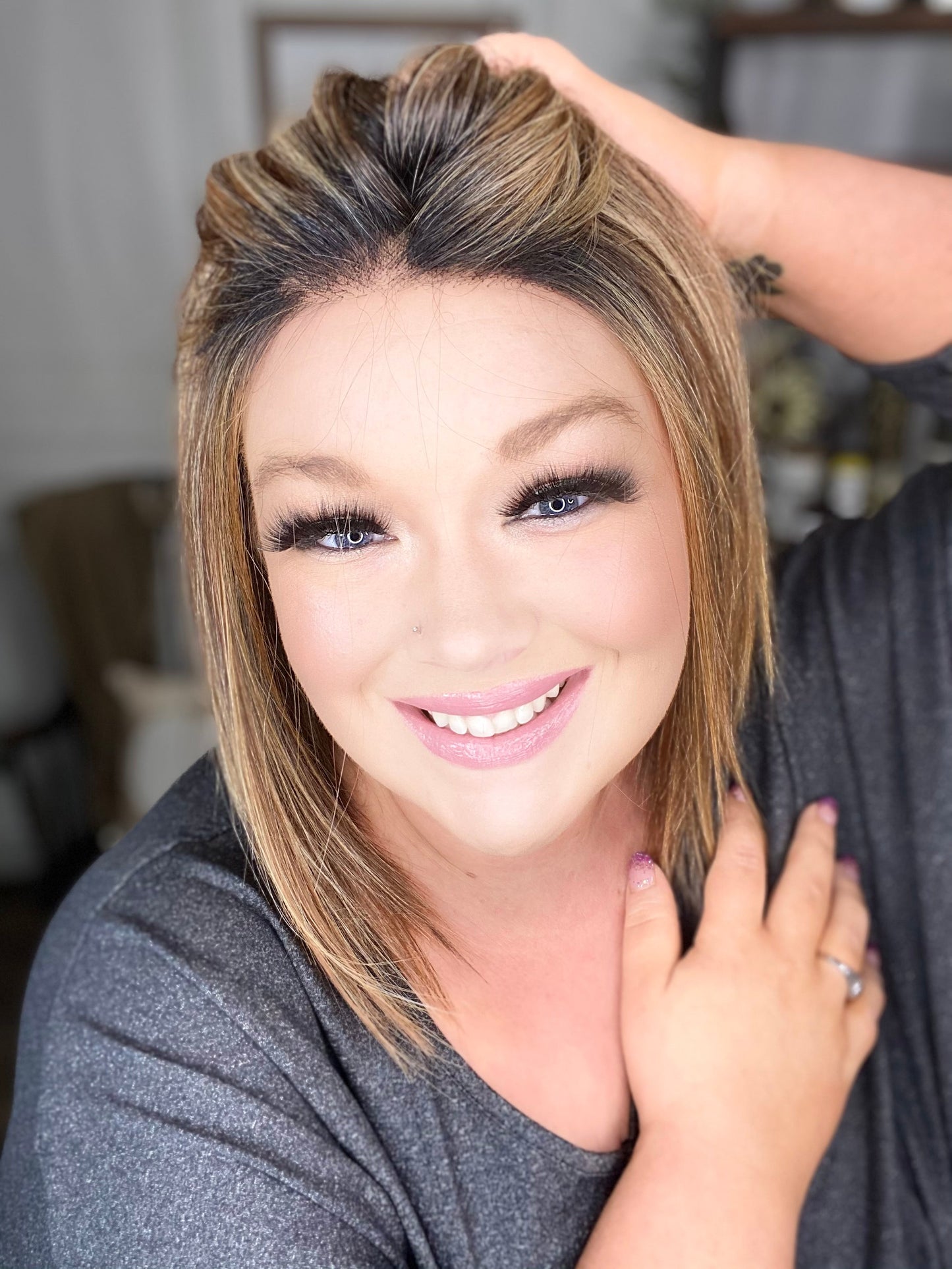 TATIANA MOCHA SWIRL HS STANDARD LUXURY NEW WITHOUT TAGS LW3-AC1