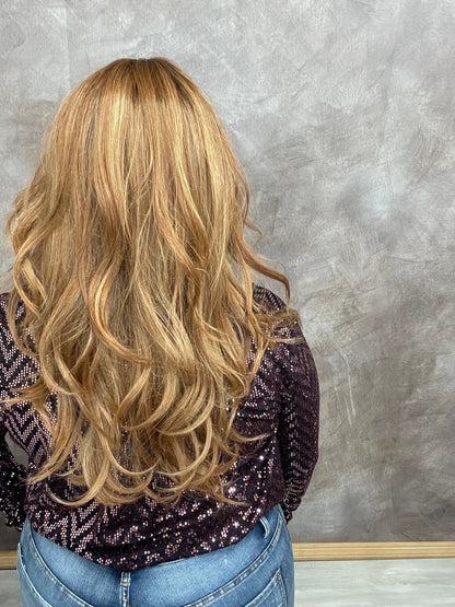 Finley Strawberry Kiss 28" HS Std luxury Wig WFEW LW3-AC1