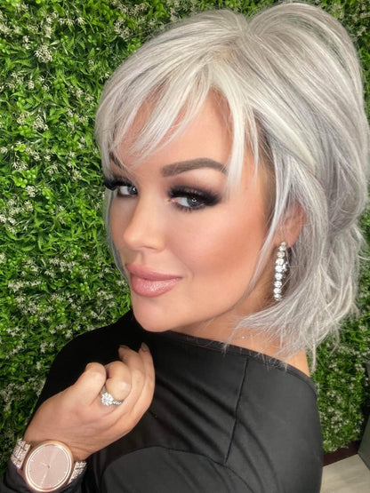 HATTIE GRADIENT GREY HS Luxury Wig *Sample A NOT RETURNABLE*