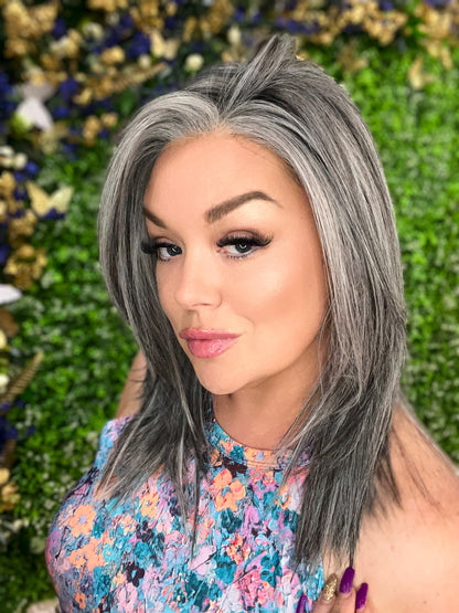 Ciri Salt & Pepper HS Premium Luxury Wig LW3