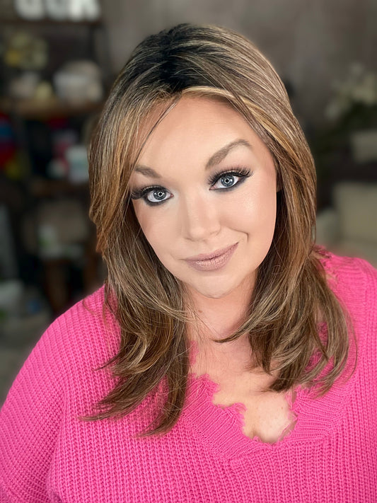 MARIAH MOCHA SWIRL HS STANDARD LUXURY WIG NEW W/OUT TAGS LW3-AC1	.