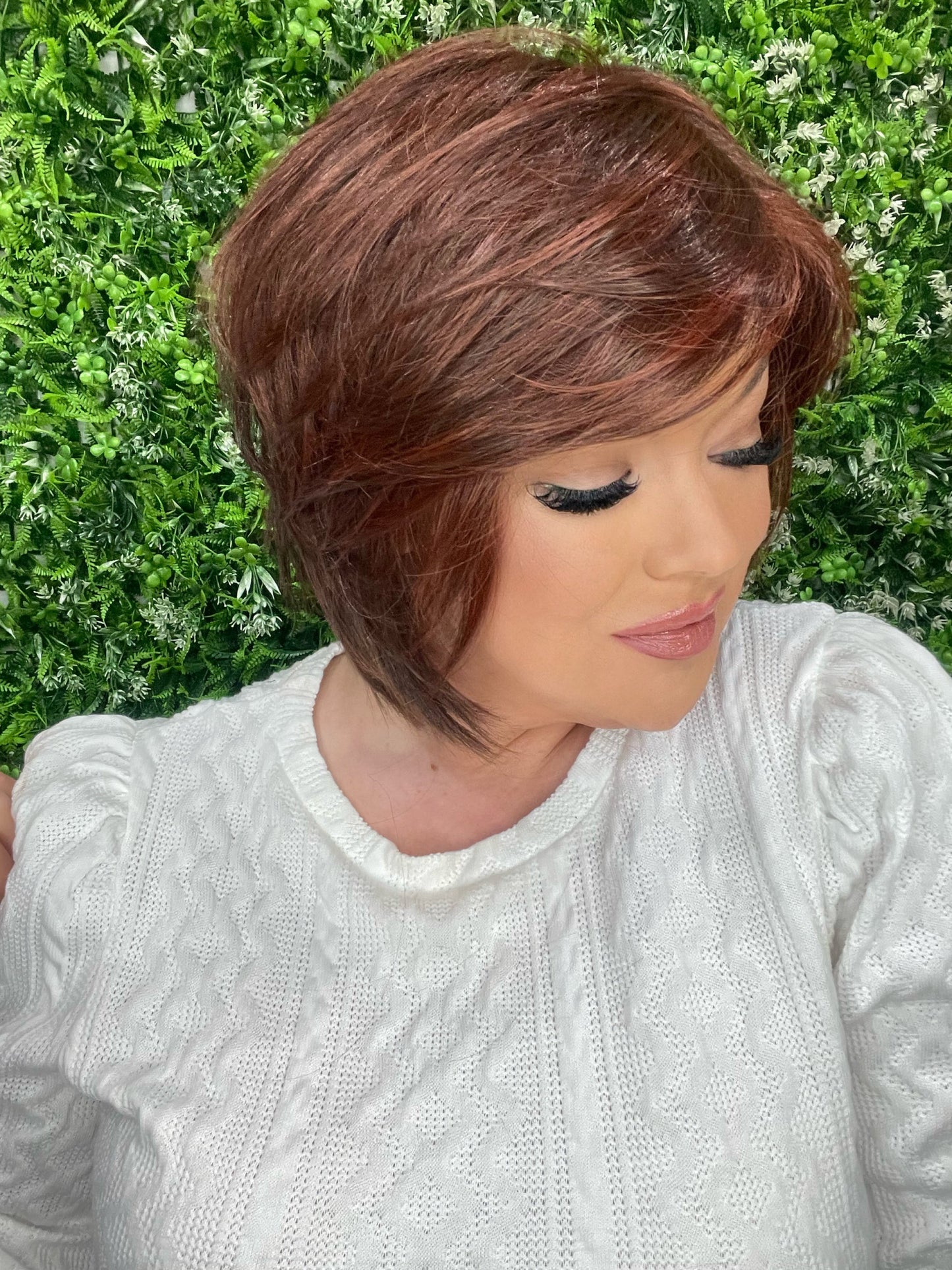 Emma Dark Cherry HS Premium Luxury Wig *Sample A NOT RETURNABLE* NV1