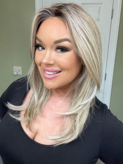 MARIAH SMOKING HOT BLONDE HS STANDARD LUXURY WIG LW3-AC1 	.