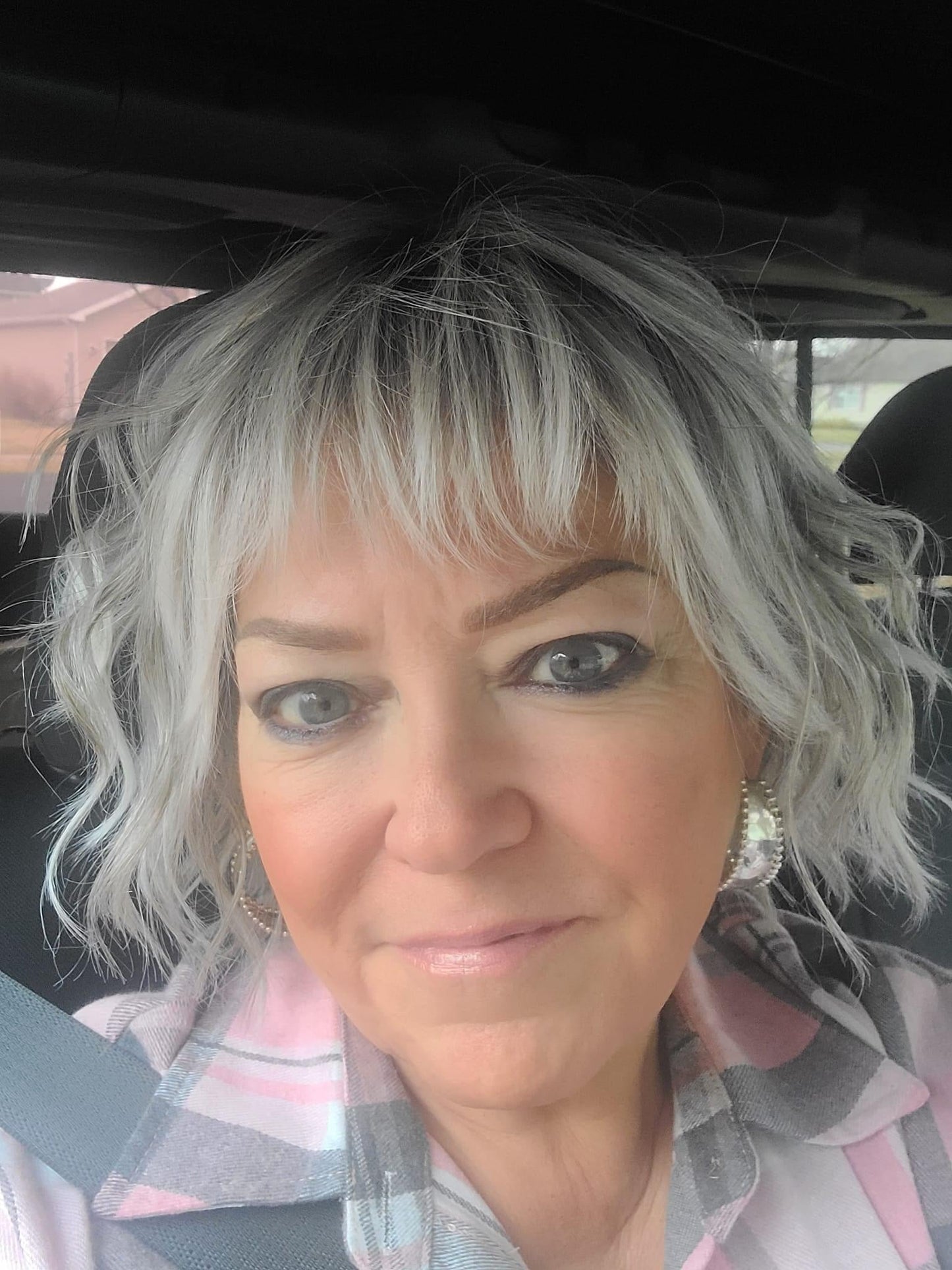 Stella Gradient Grey HS Premium Luxury Wig *Sample A NOT RETURNABLE* NV1