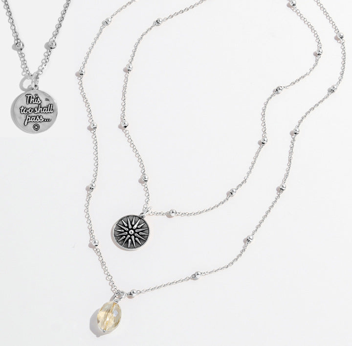 This Too Shall Pass Star Dainty Necklace