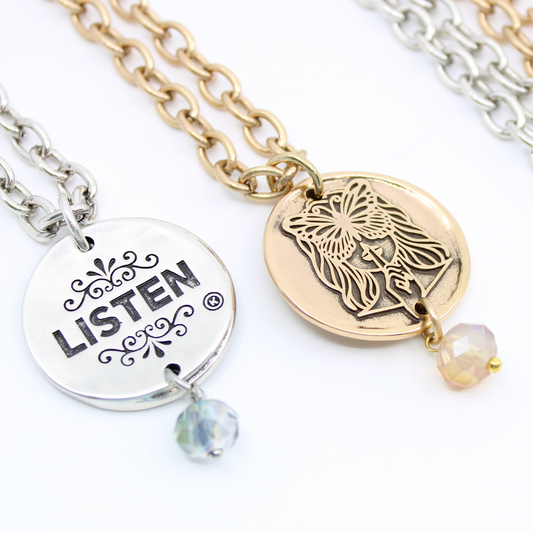 Listen Madame Butterfly Essential Necklace