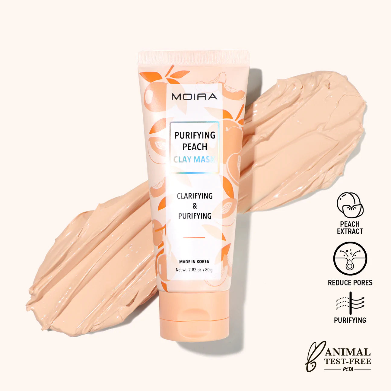 MOIRA Purifying Peach Clay Mask S917 LW3