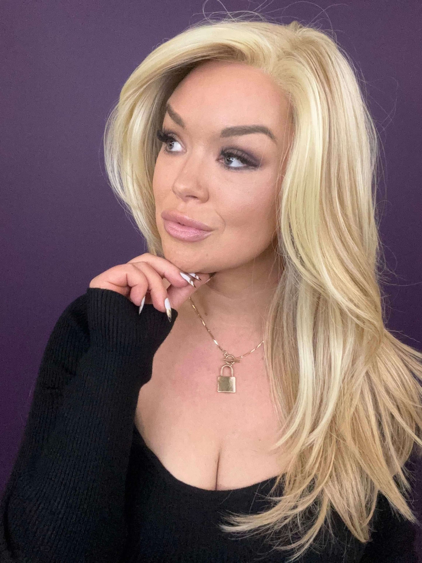 Ashlyn – Luxury Wig by Chic Lifestyle Shown in Endless Sunlight.