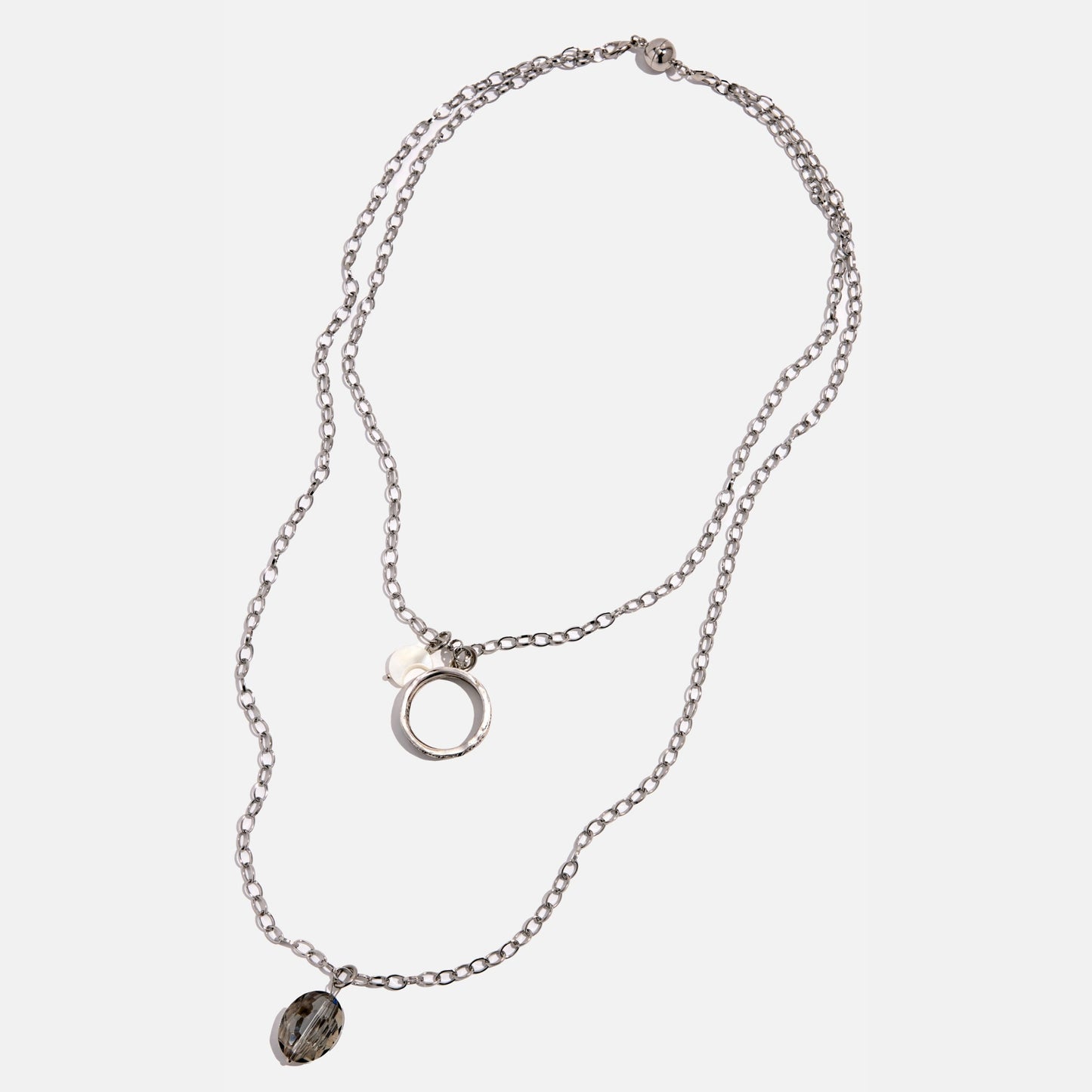 I Am Satisfied Where I Am and Eager For More Ring Original Necklace