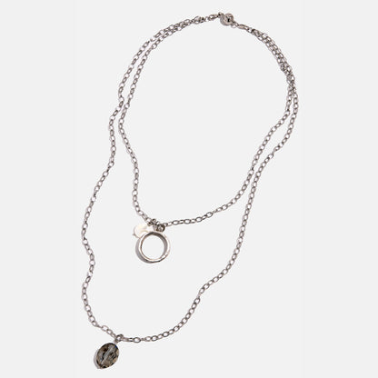 I Am Satisfied Where I Am and Eager For More Ring Original Necklace