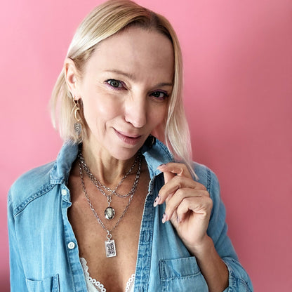 Take a Deep Breath and Let That Shit Go Original Lite Necklace