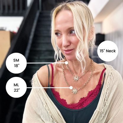 Grateful Sun Choker Necklace
