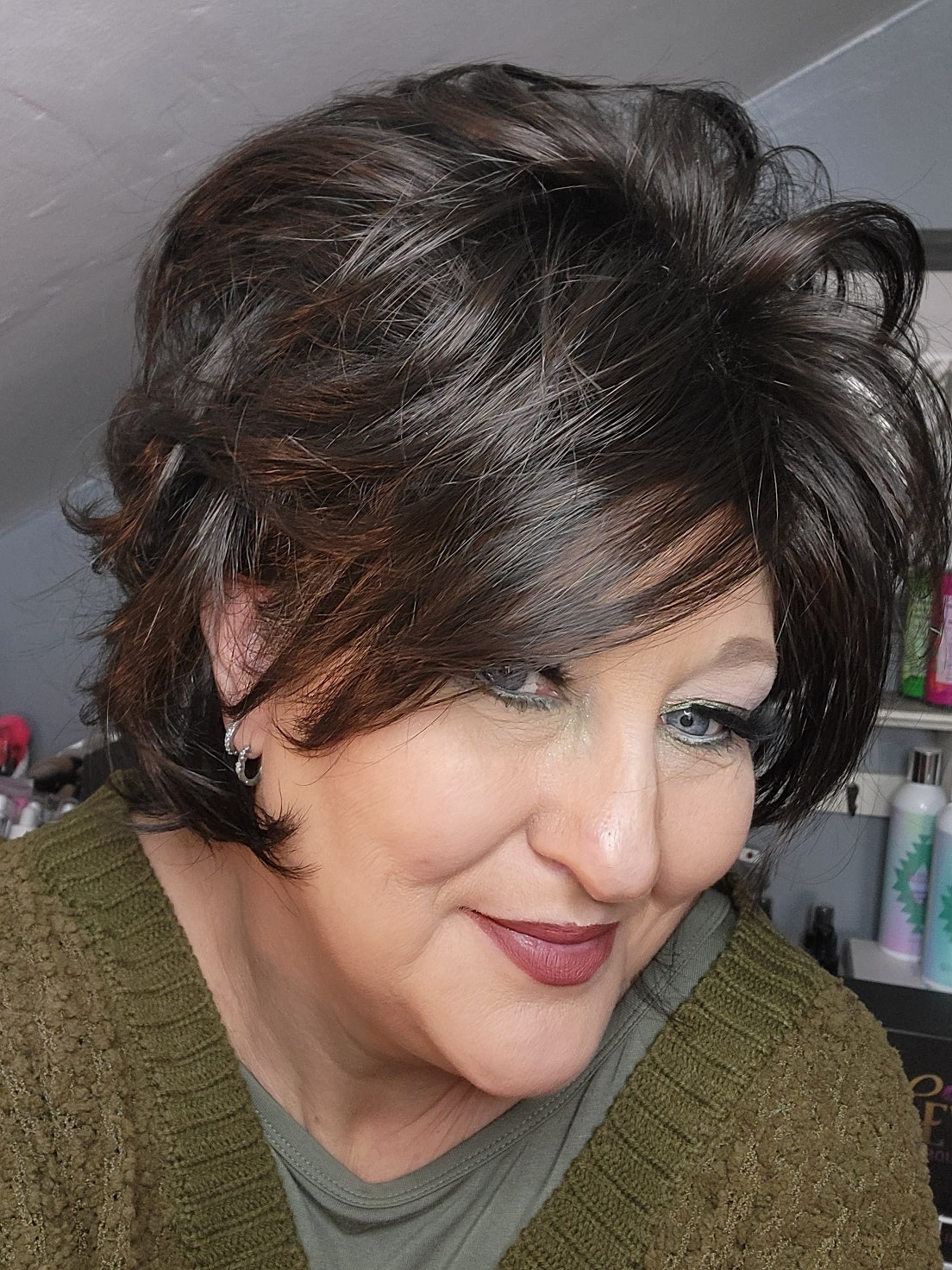 CHARLOTTE COCOA BEAN NHS Luxury Wig *Sample A NOT RETURNABLE*